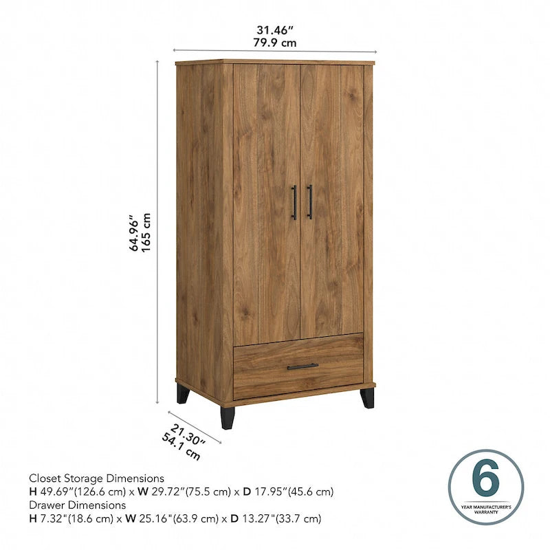 Meuble de rangement haut de cuisine Somerset avec tiroir
