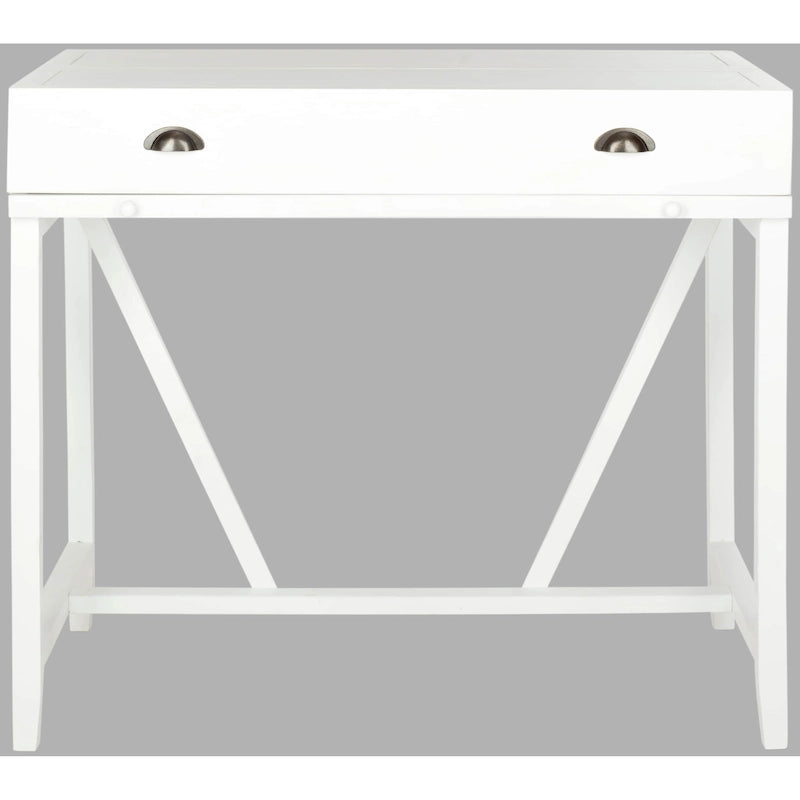 Bureau avec plateau rabattable et tiroirs cachés