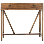 Bureau avec plateau rabattable et tiroirs cachés