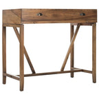Bureau avec plateau rabattable et tiroirs cachés