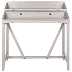 Bureau avec plateau rabattable et tiroirs cachés