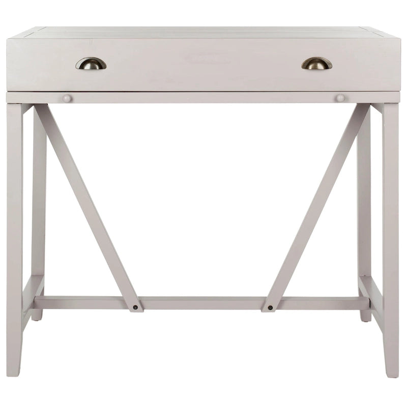 Bureau avec plateau rabattable et tiroirs cachés