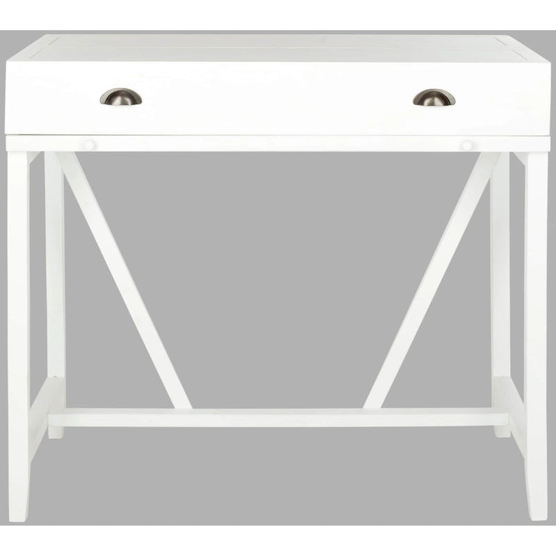 Bureau avec plateau rabattable et tiroirs cachés