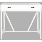 Bureau avec plateau rabattable et tiroirs cachés