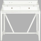 Bureau avec plateau rabattable et tiroirs cachés