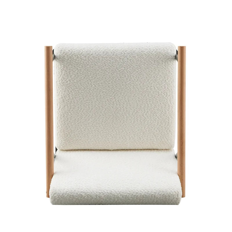 Lot de 2 chaises de salle à manger en tissu