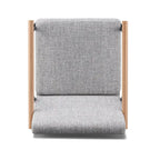 Lot de 2 chaises de salle à manger en tissu