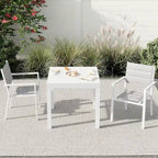 Table à manger de terrasse extensible