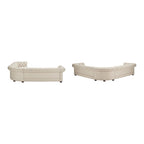 Canapé d'angle Chesterfield 7 places
