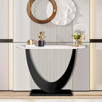 Console d'entrée de 47 pouces – Table de canapé étroite