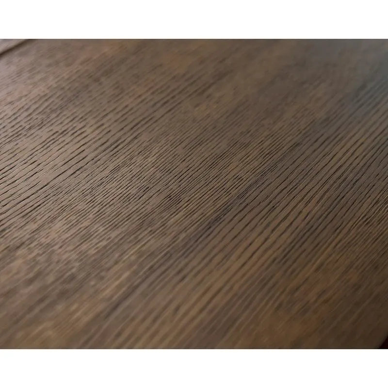 Console en bois avec portes – Meuble TV, meuble d'appoint et console d'entrée, entièrement assemblé, marron