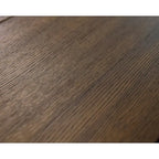 Console en bois avec portes – Meuble TV, meuble d'appoint et console d'entrée, entièrement assemblé, marron
