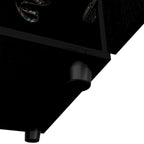 Rose Double Armoire avec tringle à vêtements