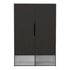 Rose Double Armoire avec tringle à vêtements
