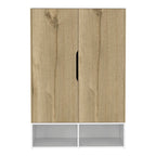 Rose Double Armoire avec tringle à vêtements