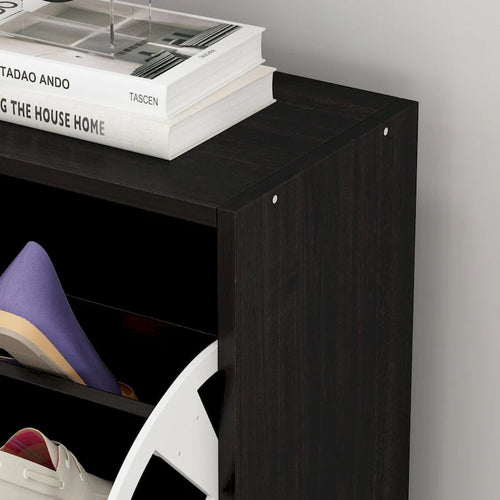Meuble à chaussures de 23,6 W avec 3 tiroirs dépliables