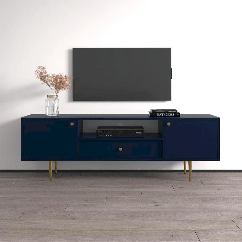 Meuble TV de 160 cm avec rangement