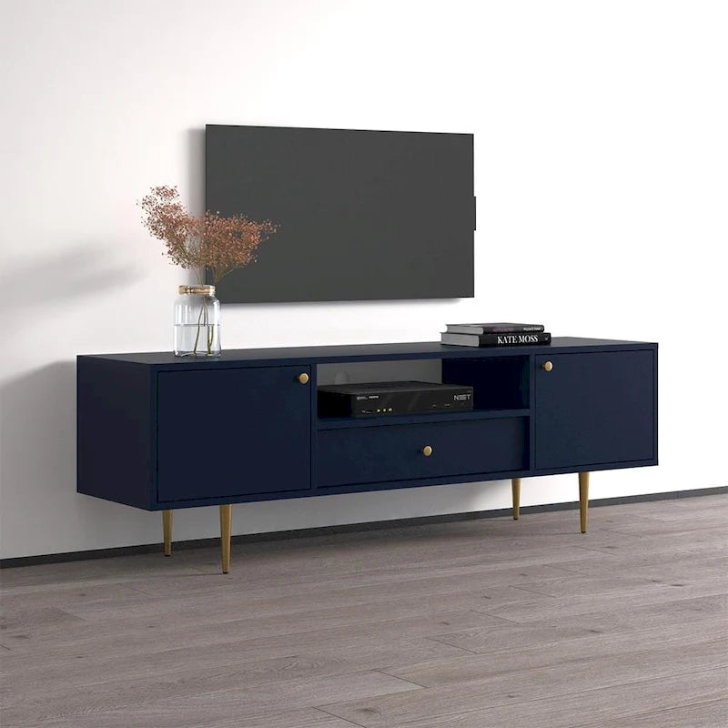 Meuble TV de 160 cm avec rangement