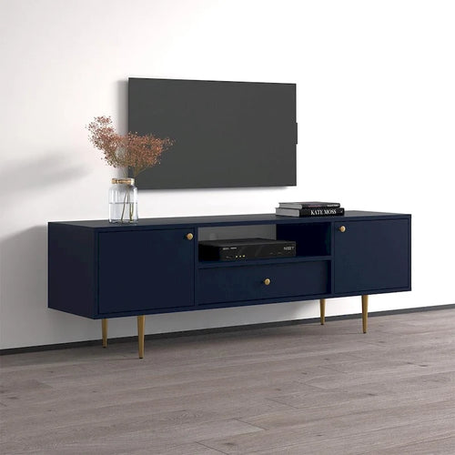 Meuble TV de 160 cm avec rangement