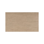 Table basse en bois d'acacia massif avec étagère inférieure