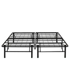 Cadre de lit plateforme grand lit robuste de 14 pouces