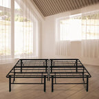 Cadre de lit plateforme grand lit robuste de 14 pouces