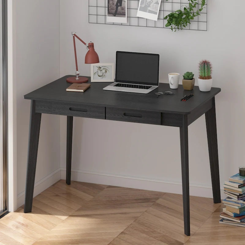 Bureau classique avec tiroirs