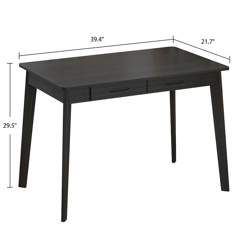 Bureau classique avec tiroirs