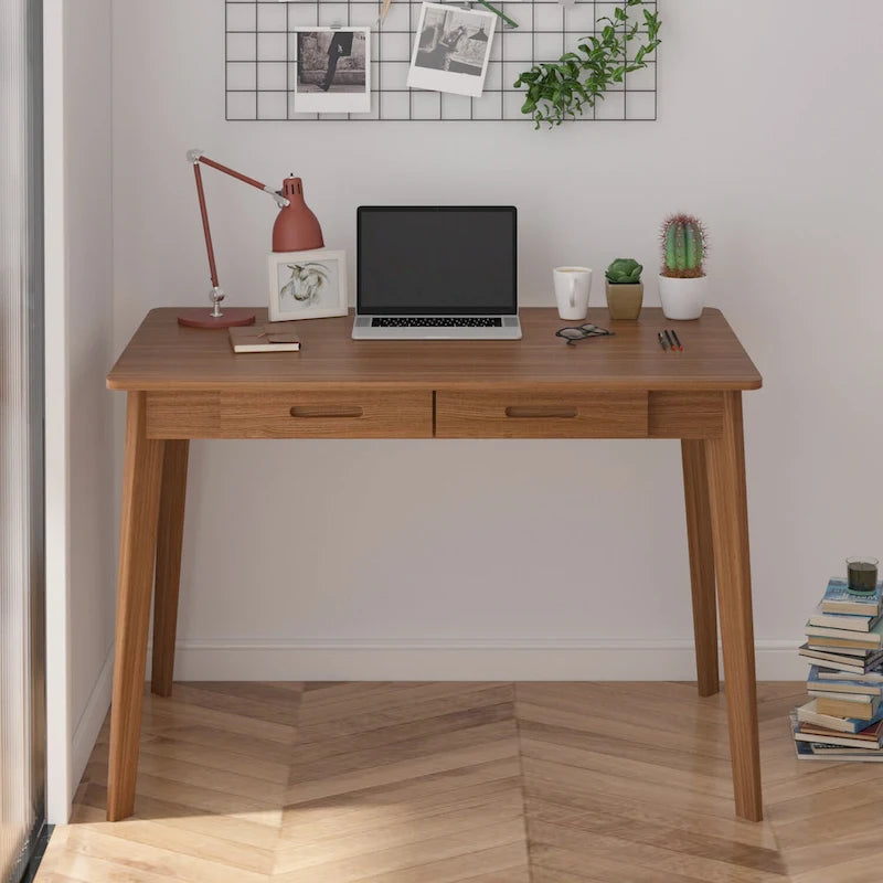 Bureau classique avec tiroirs