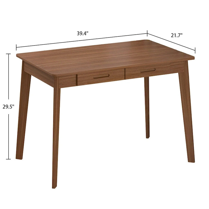 Bureau classique avec tiroirs