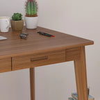 Bureau classique avec tiroirs