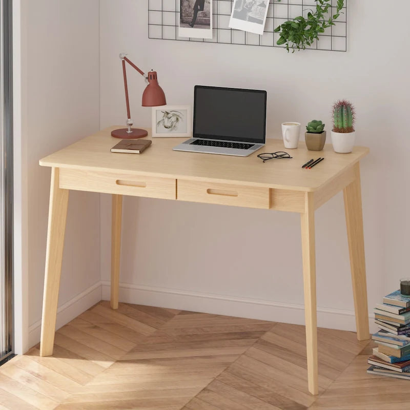 Bureau classique avec tiroirs