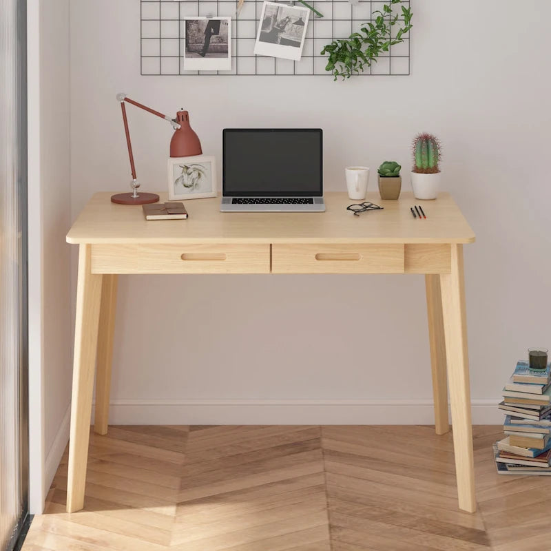 Bureau classique avec tiroirs