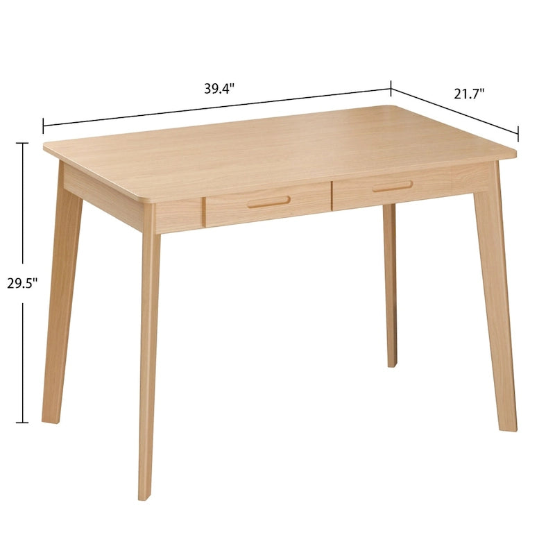 Bureau classique avec tiroirs