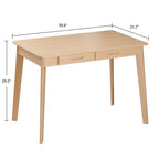 Bureau classique avec tiroirs
