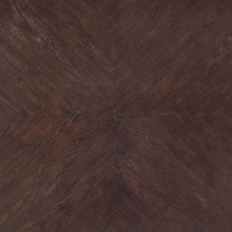 Ensemble de salle à manger Andrea 7 pièces – Table en bois espresso avec chaises en velours