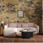 Canapé d'angle Boucle avec coussins décoratifs