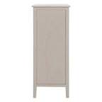 Table d'appoint à 4 tiroirs en paniers tressés, 15 po L x 11,8 po P x 35,8 po H