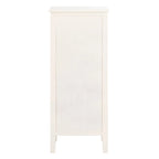 Table d'appoint à 4 tiroirs en paniers tressés, 15 po L x 11,8 po P x 35,8 po H
