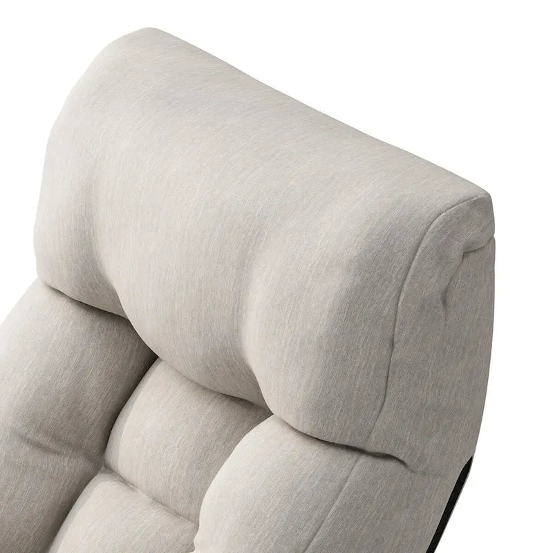 Fauteuil de relaxation réglable avec soutien lombaire et appui-tête