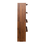 Armoire de rangement vitrée avec étagère de présentation