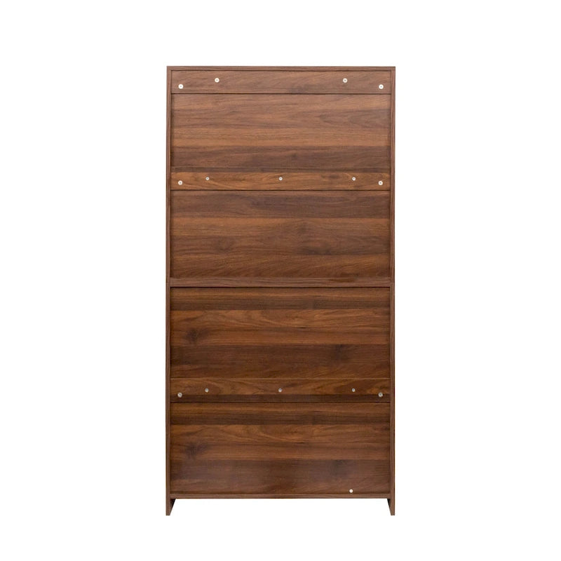 Armoire de rangement vitrée avec étagère de présentation