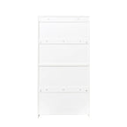 Armoire de rangement vitrée avec étagère de présentation