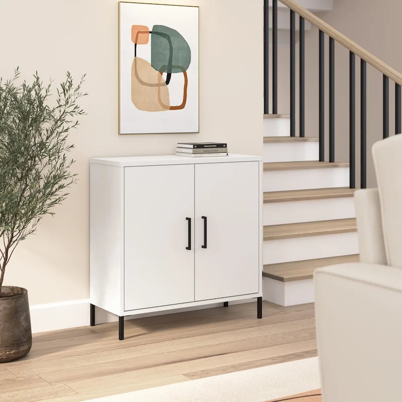 Meuble de rangement bas avec portes