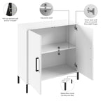 Meuble de rangement bas avec portes