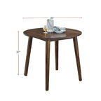 Ensemble table à manger ronde avec 2 chaises