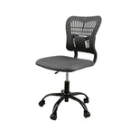 Chaise de bureau sans accoudoirs en maille, avec hauteur réglable