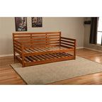 Cadre de lit de repos en bois massif avec lit gigogne relevable