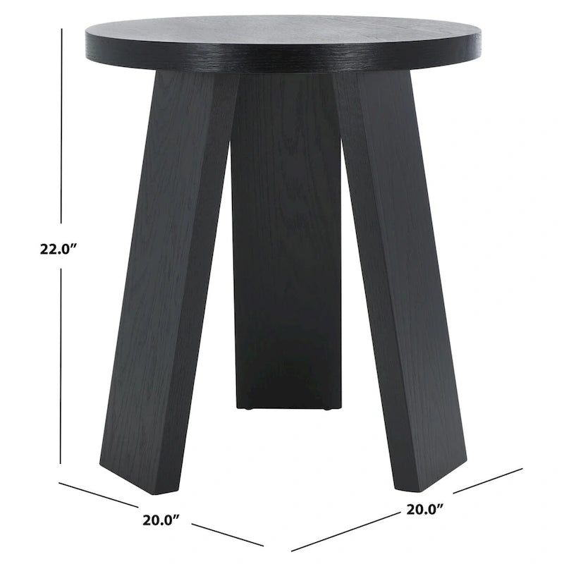 Table d'appoint Julianna Wood - 50,8L x 50,8P x 55,9H