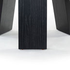 Table d'appoint Julianna Wood - 50,8L x 50,8P x 55,9H